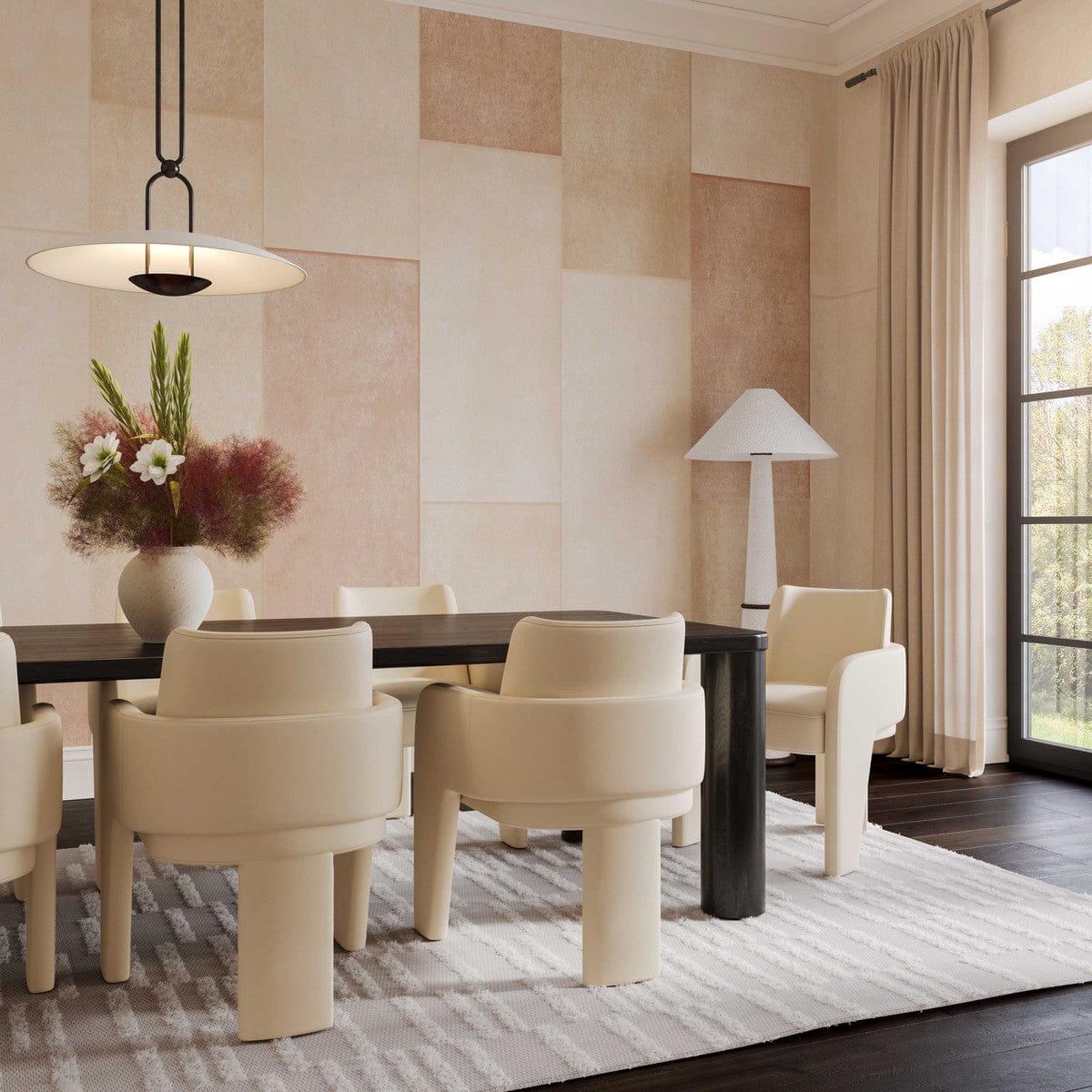 City Vegan Leather Dining Chair Dining Chair TOV-D68992