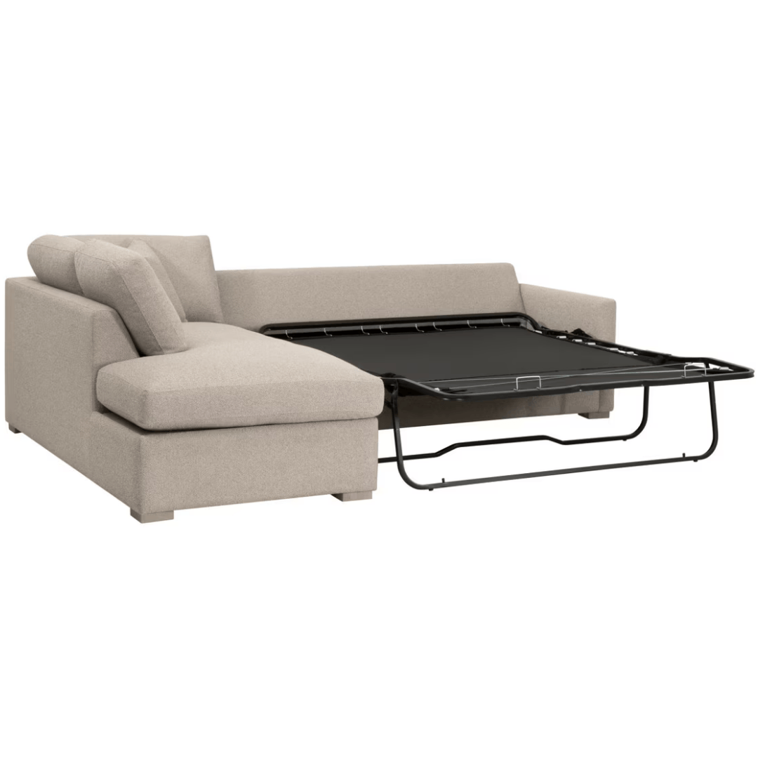 Clara Slim Arm Sleeper Sectional Sectionals