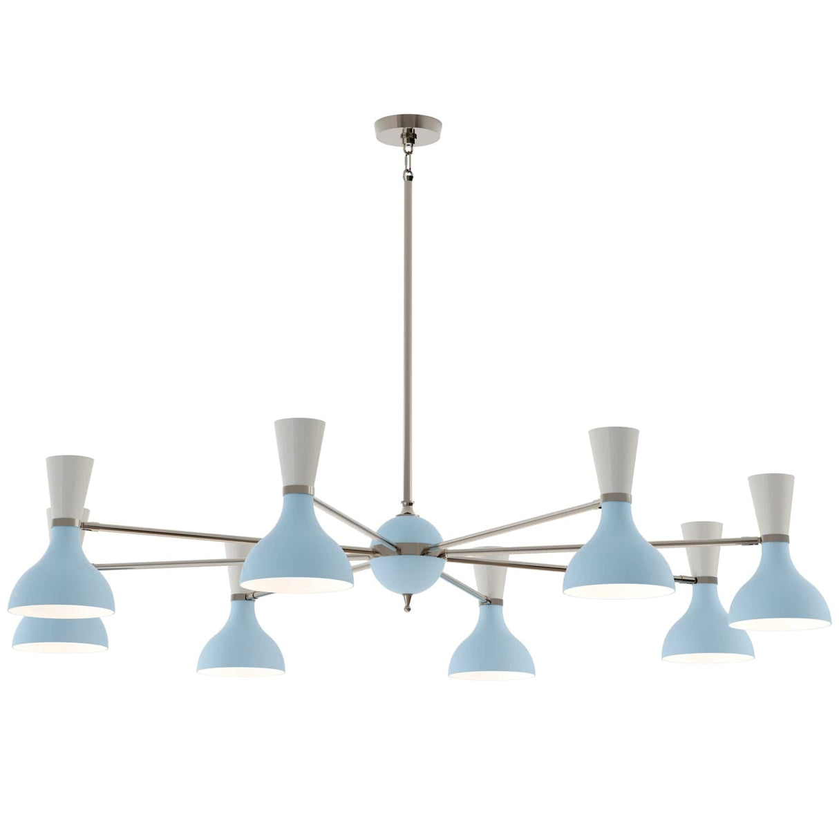 Clare Baby Blue Chandelier Chandelier BB09LY