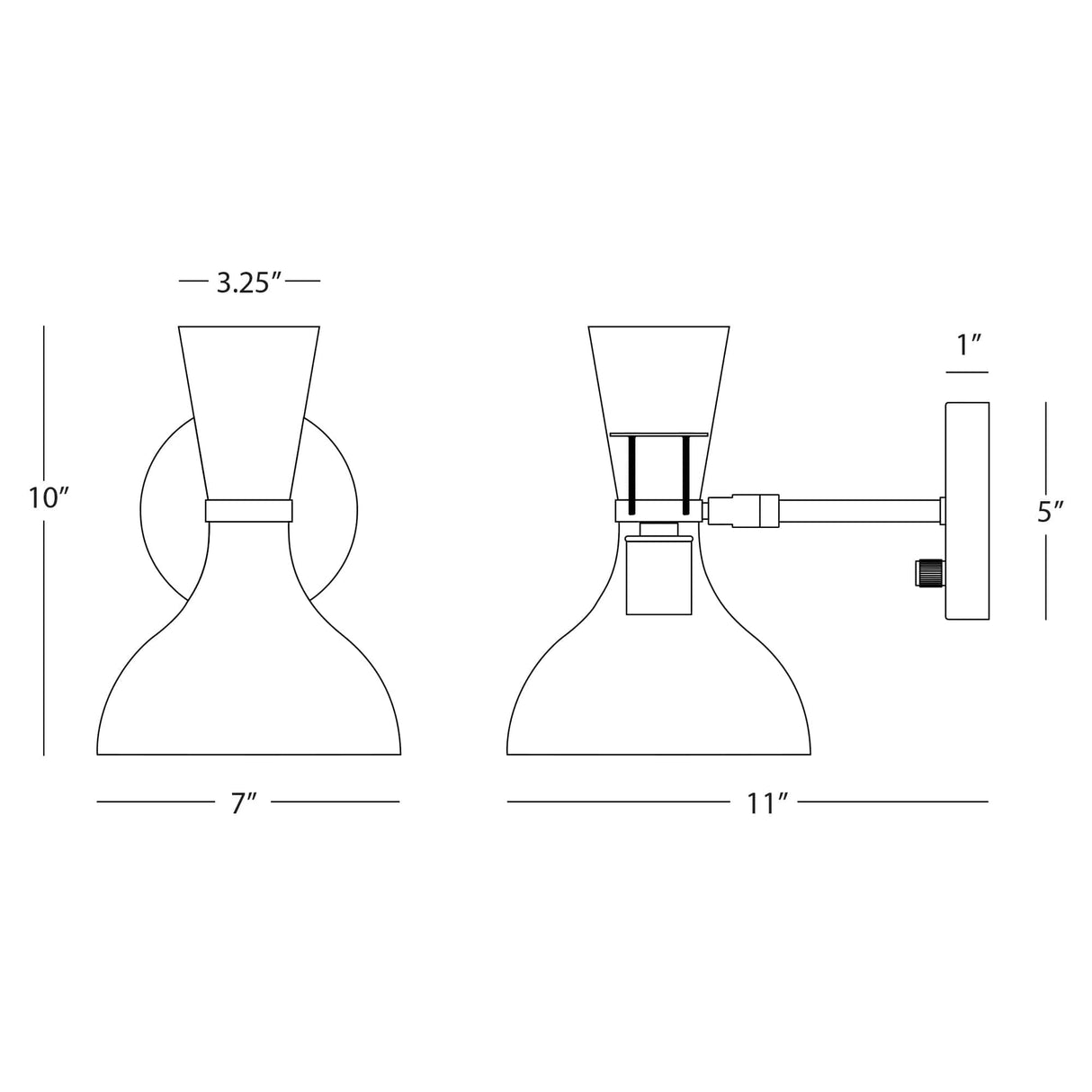 Clare Baby Blue Wall Sconce Wall Sconces