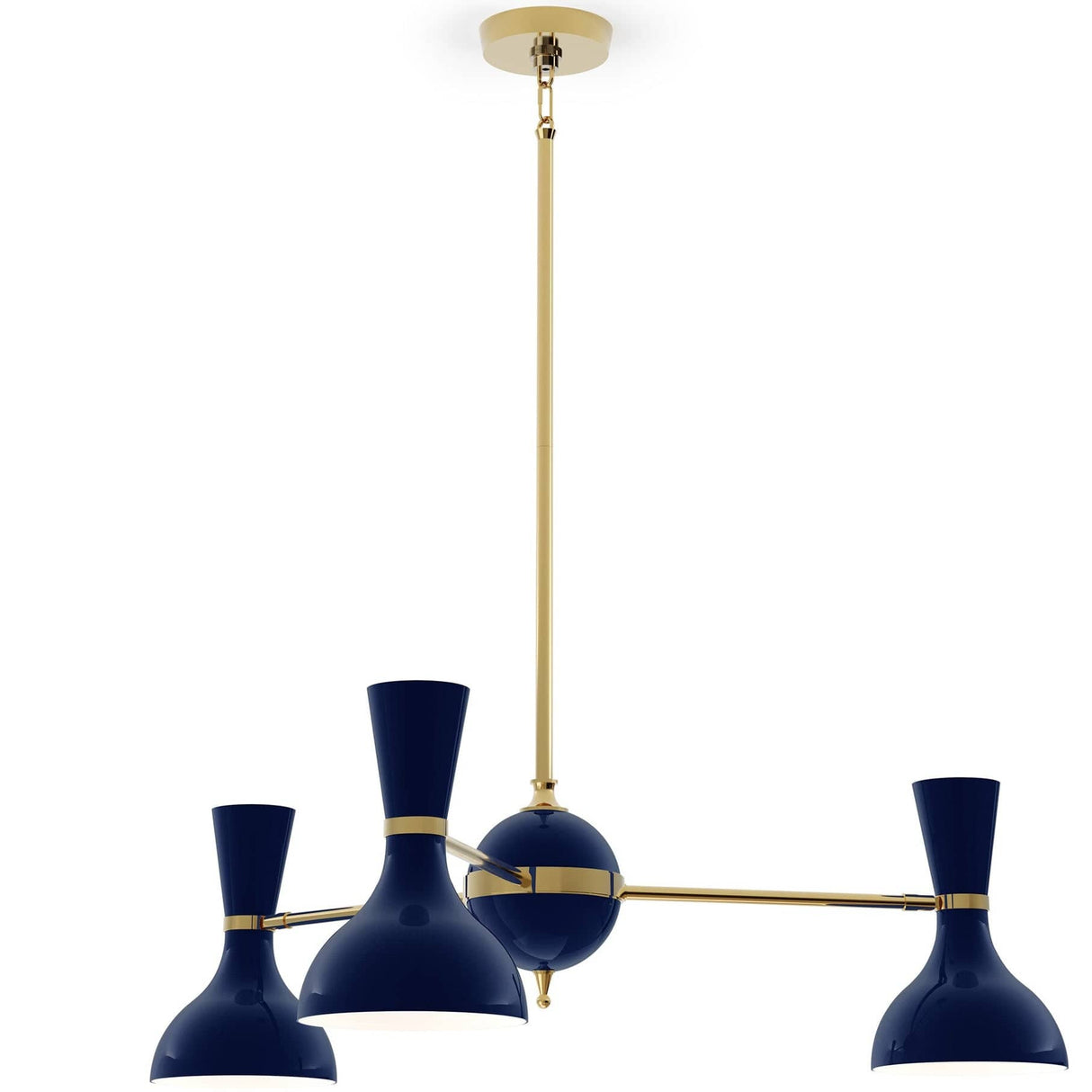 Clare Midnight Blue Pendant Chandelier Pendant