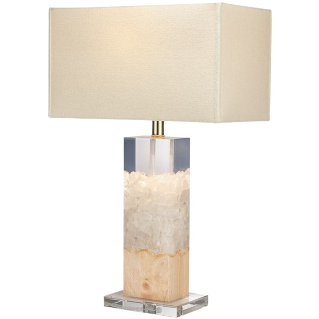 Clay Table Lamp Table + Desk Lamps LGHCLAYNTWH