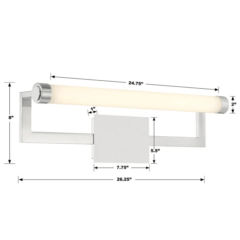 Clinton Integrated LED Bath