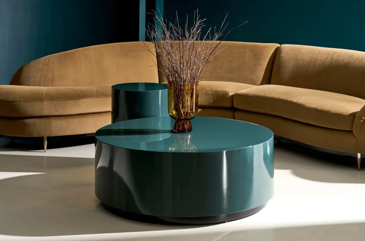 Cocktail Couture Round End Table Side Tables
