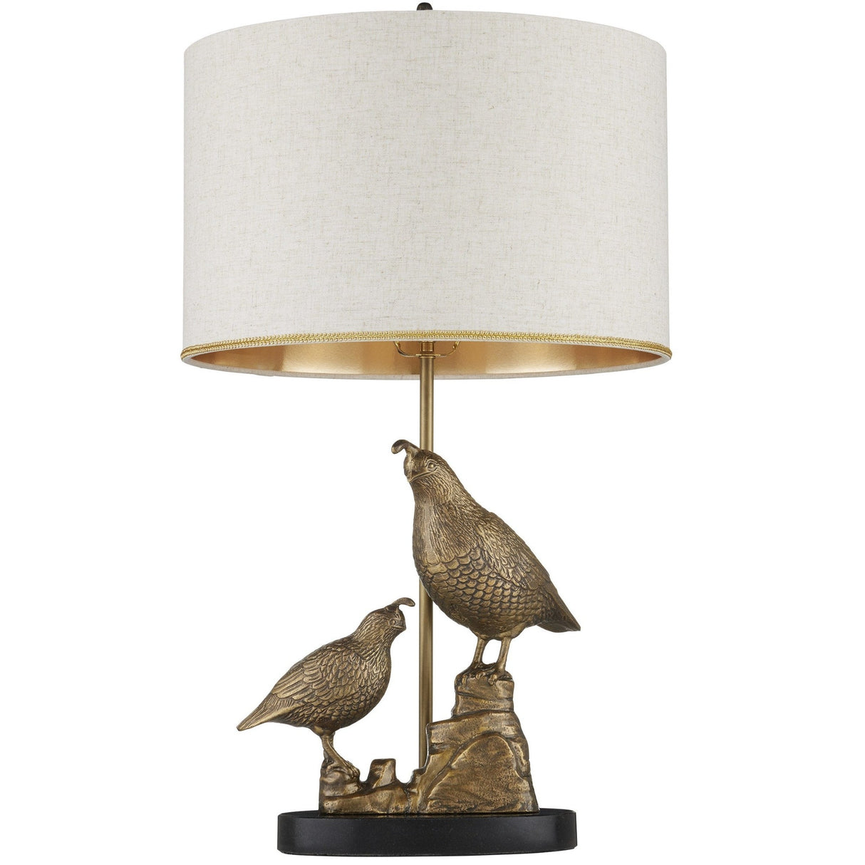 Codorniz Brass Table Lamp Table Lamps currey-co-6000-0886 633306052987