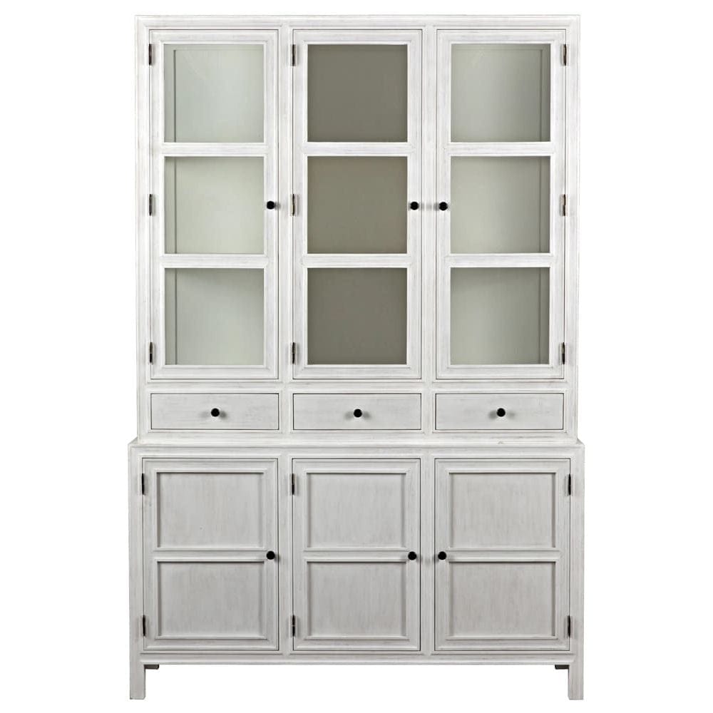 Colonial Hutch Storage Cabinet GARM119WH 00842449102606