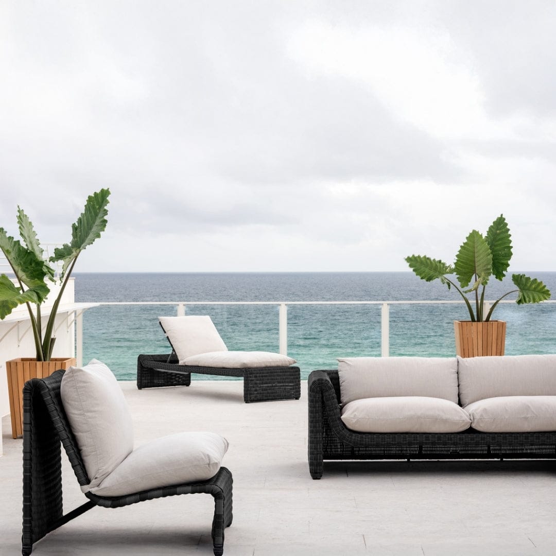 Como High Back Lounge Outdoor Occasional + Accent Chairs