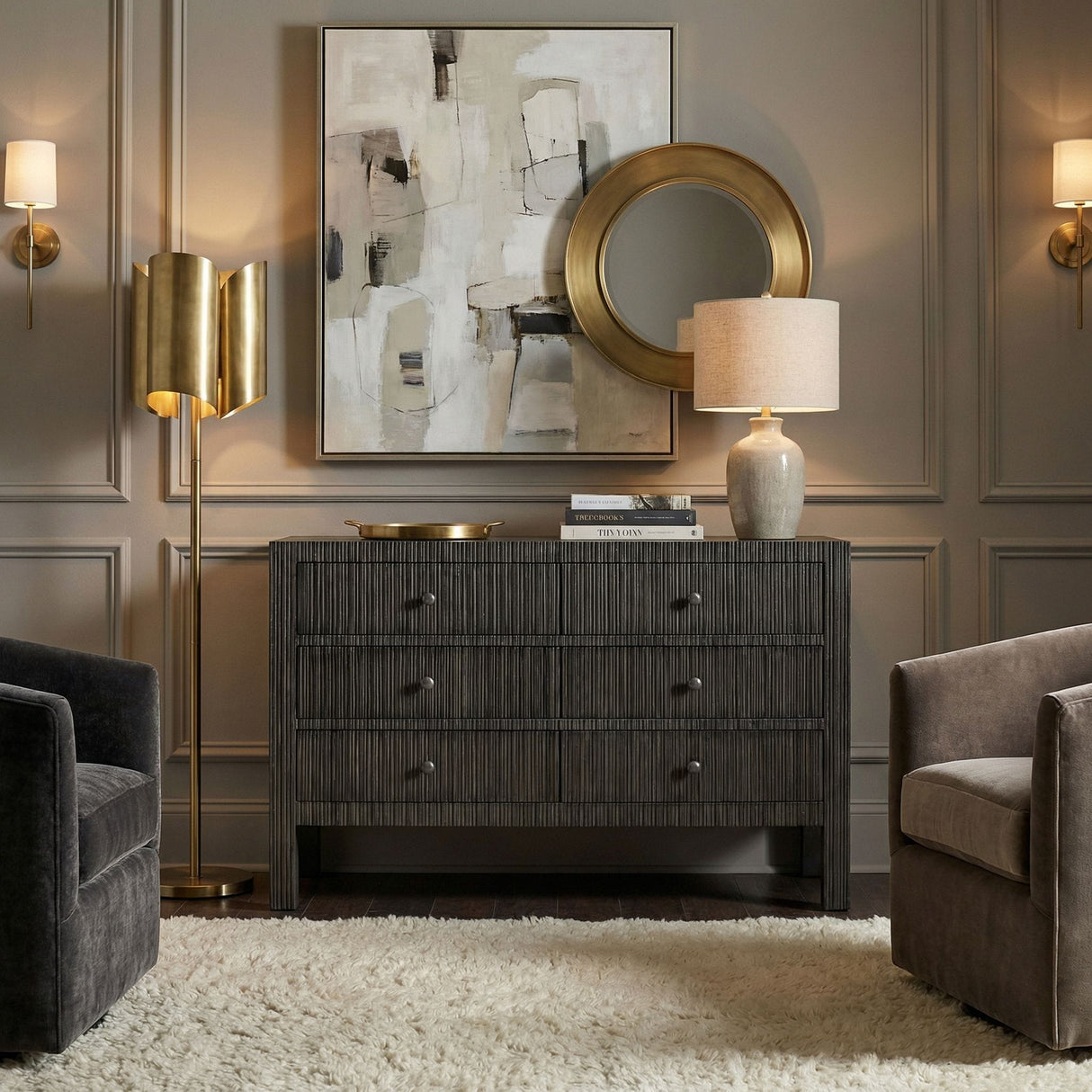 Conrad 6 Drawer Dresser Dressers