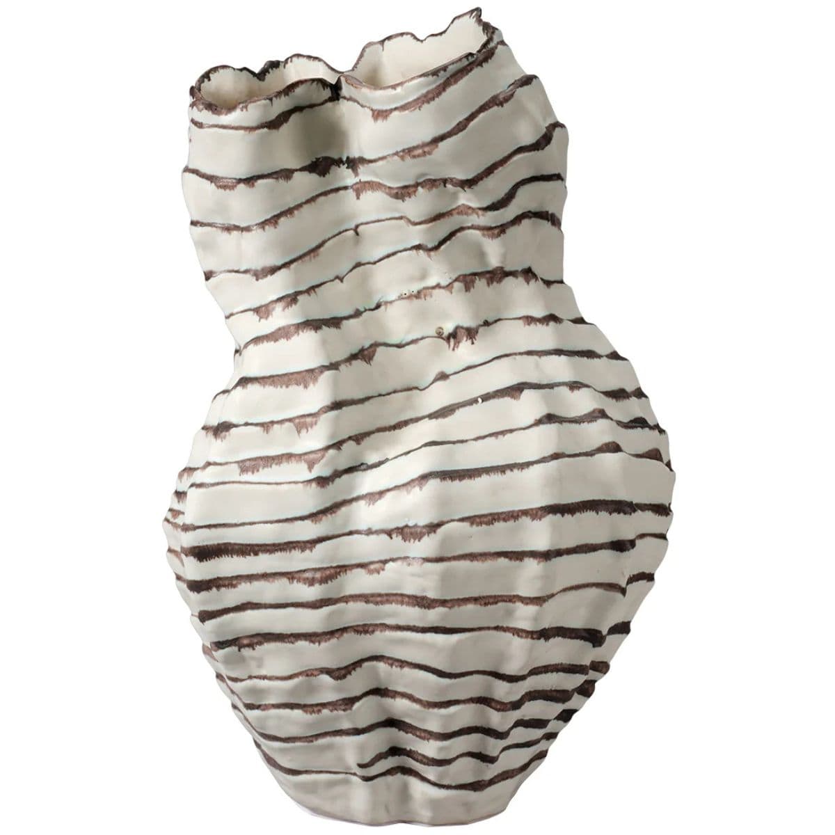 Contortion Vase Vases + Urns 7CONT-VABR