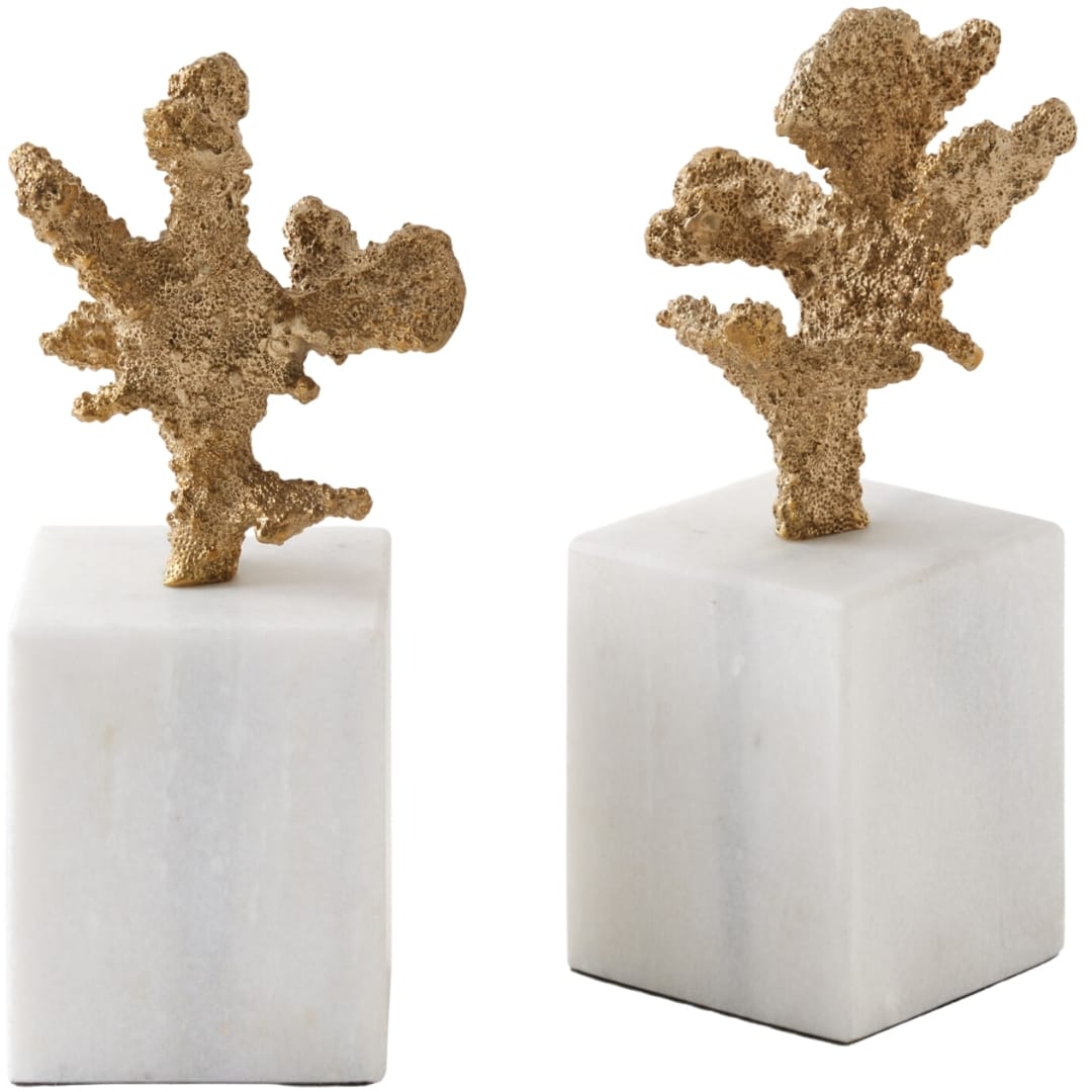 Coral Sculptures (Set of 2) Sculptural Objects 883297