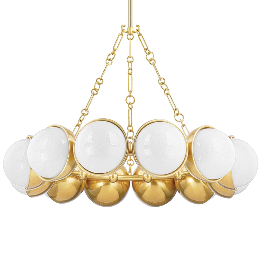 Corbett Lighting Althea Chandelier Lighting corbett-340-43-VPB 782042484542