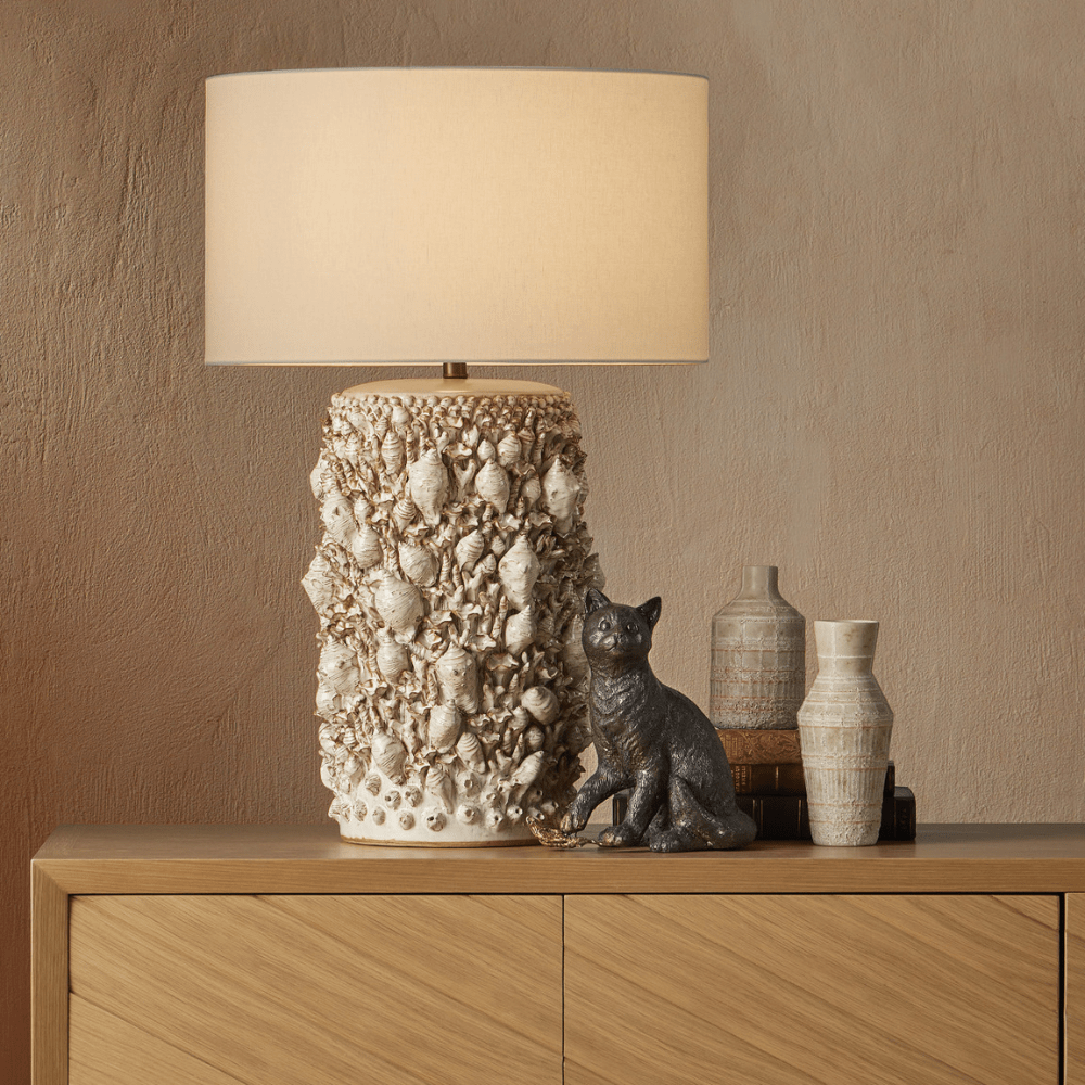 Corfu Ivory Table Lamp Table Lamps 6000-0994
