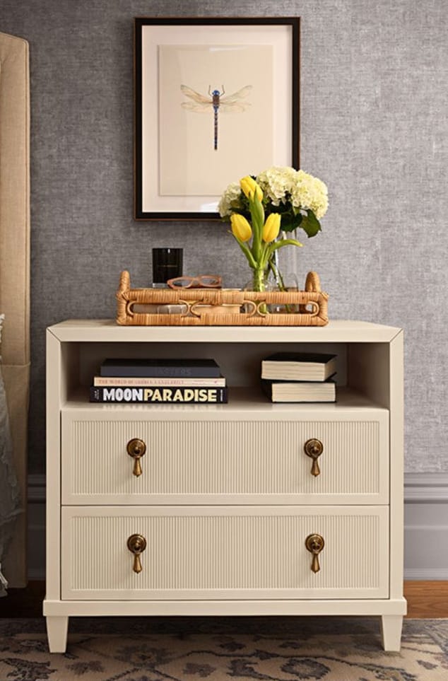 Corine Side Table Nightstands + Bedside Tables