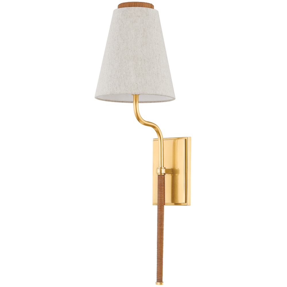 Cortney Bishop Sullivan Wall Sconce Wall Sconces CB4925-AGB 806134957490