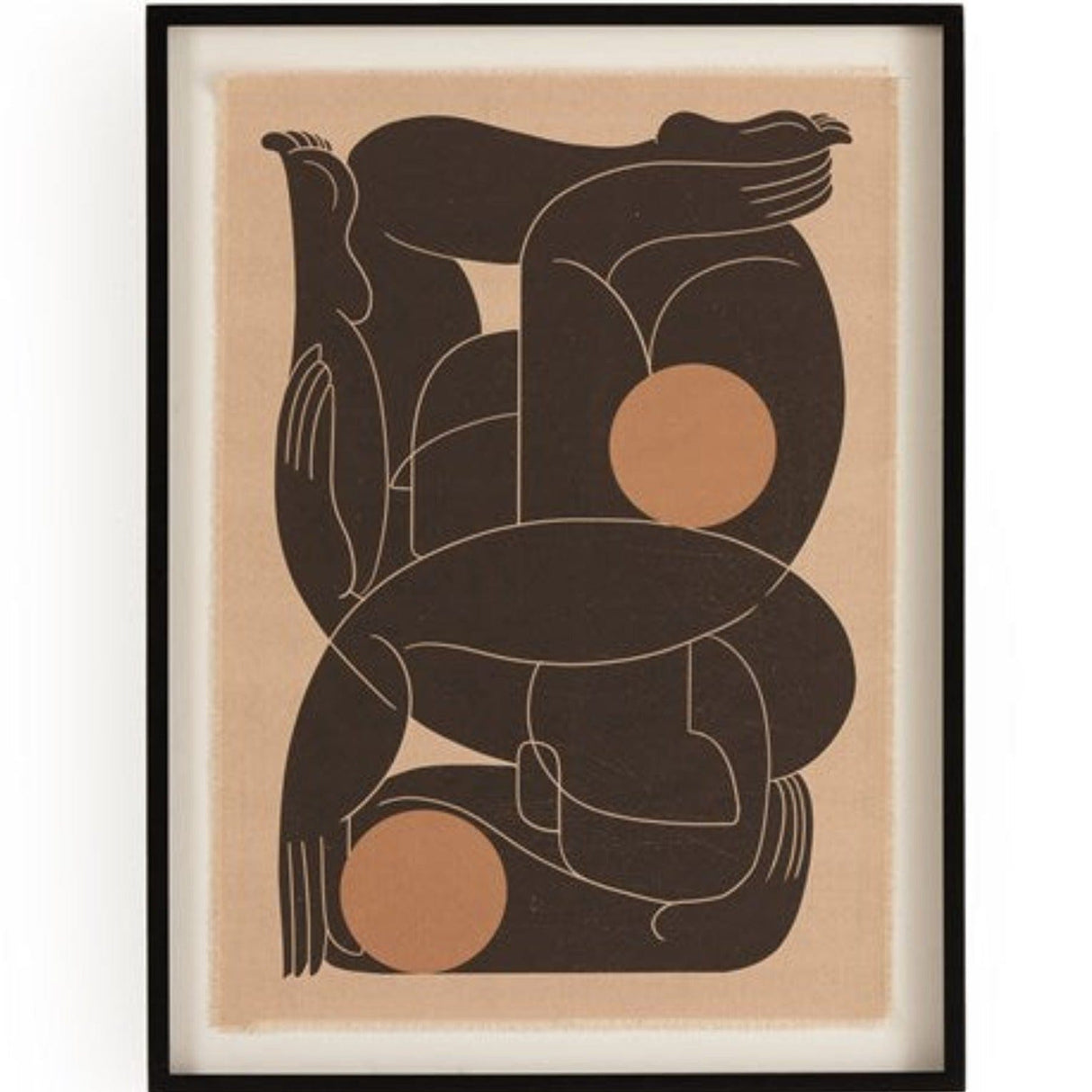 Coup D'esprit Rhythmic II Wall Art four-hands-240604-001 801542225520