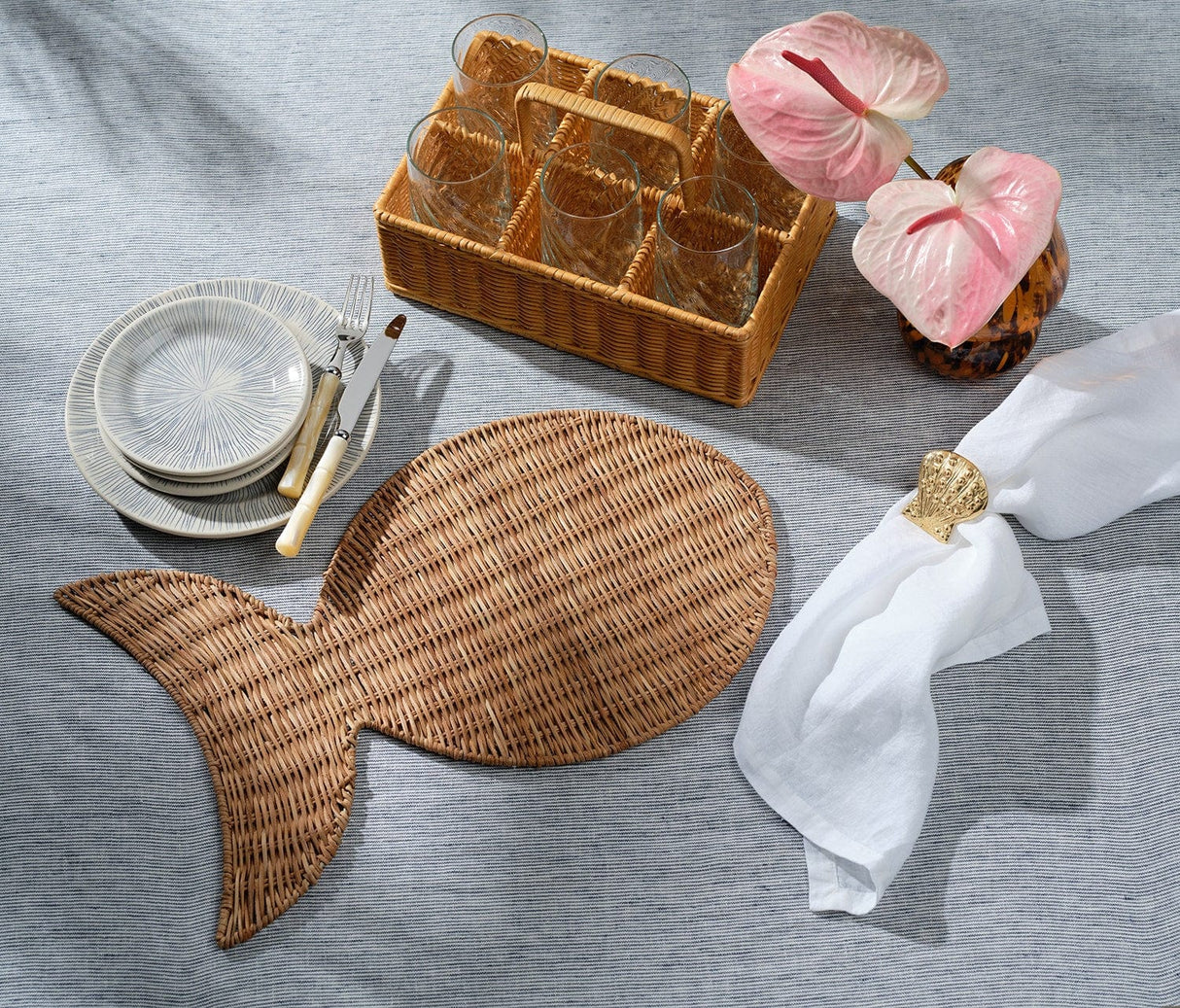 Cousteau Placemat (Pack of 4) Kitchen Accessory BP005859 38415971056469