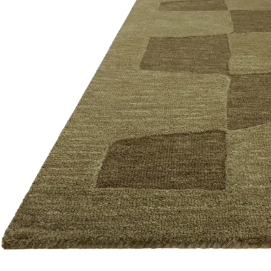 Craven Green/Olive Rug Area Rugs