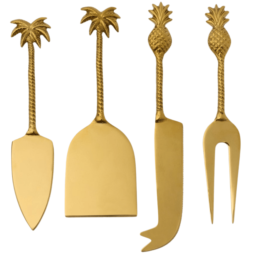 Crawford Cheese Knives (Set of 4) Kitchen Accessory BP005921 38415971055424