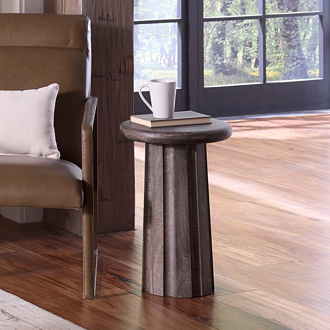 Cremini Side Table Side Tables 20CREM-STGR 688933041248