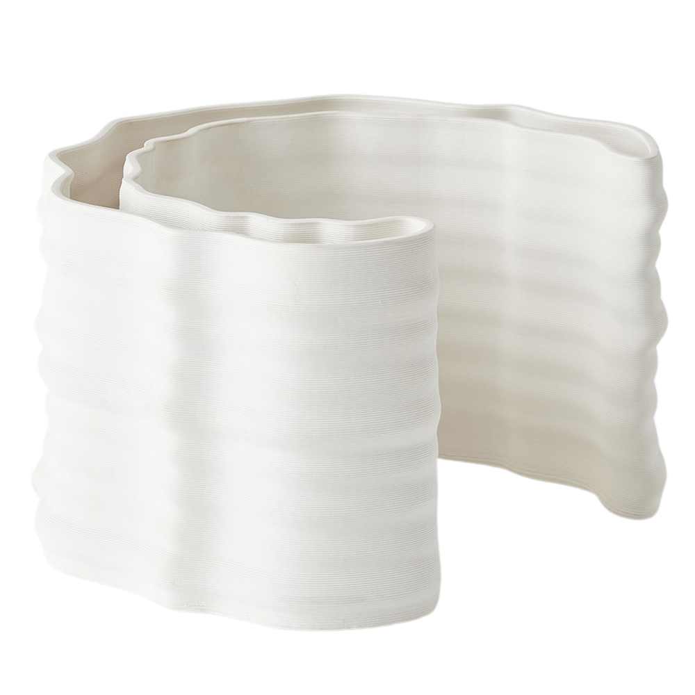 Crescent Printed Vases Vases