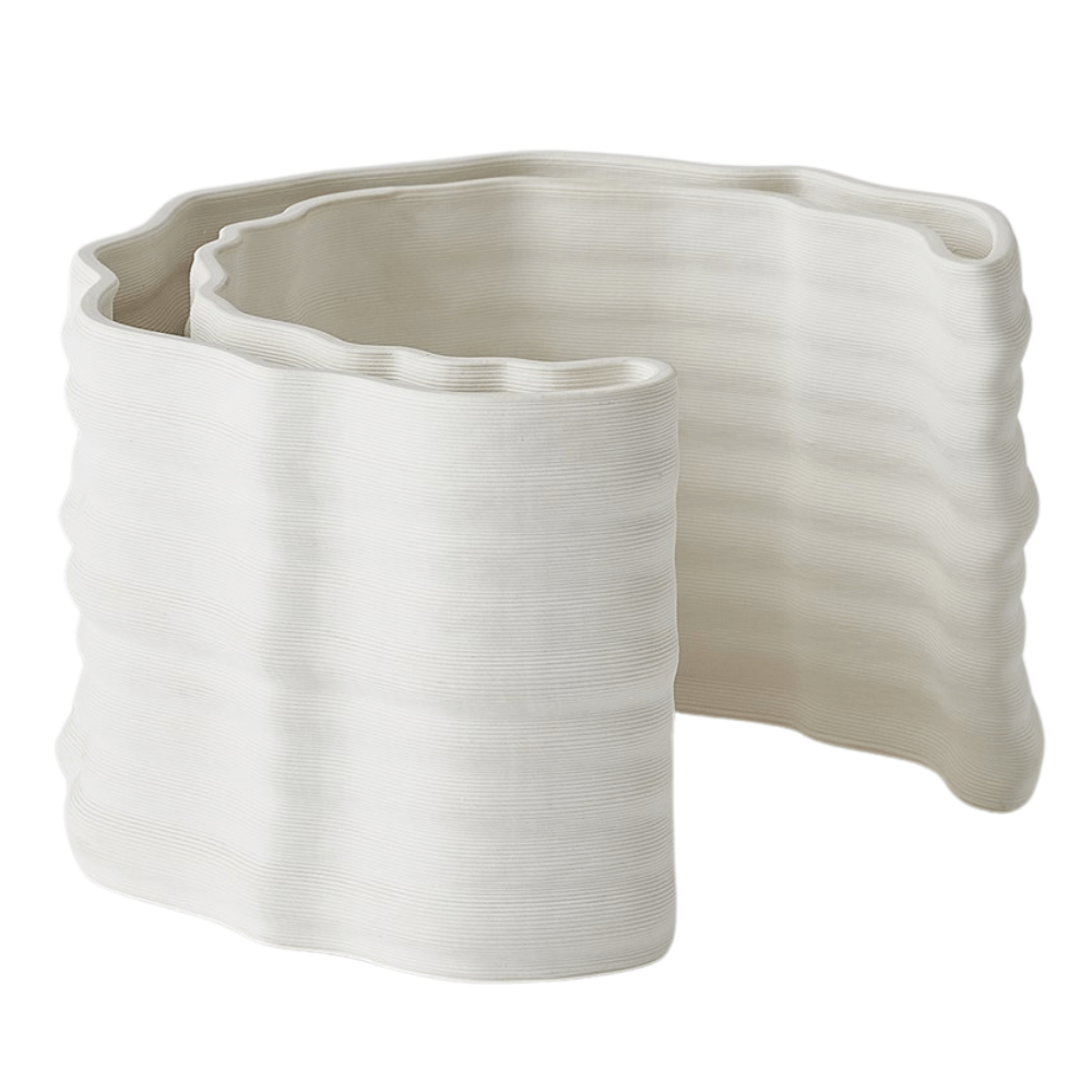 Crescent Printed Vases Vases