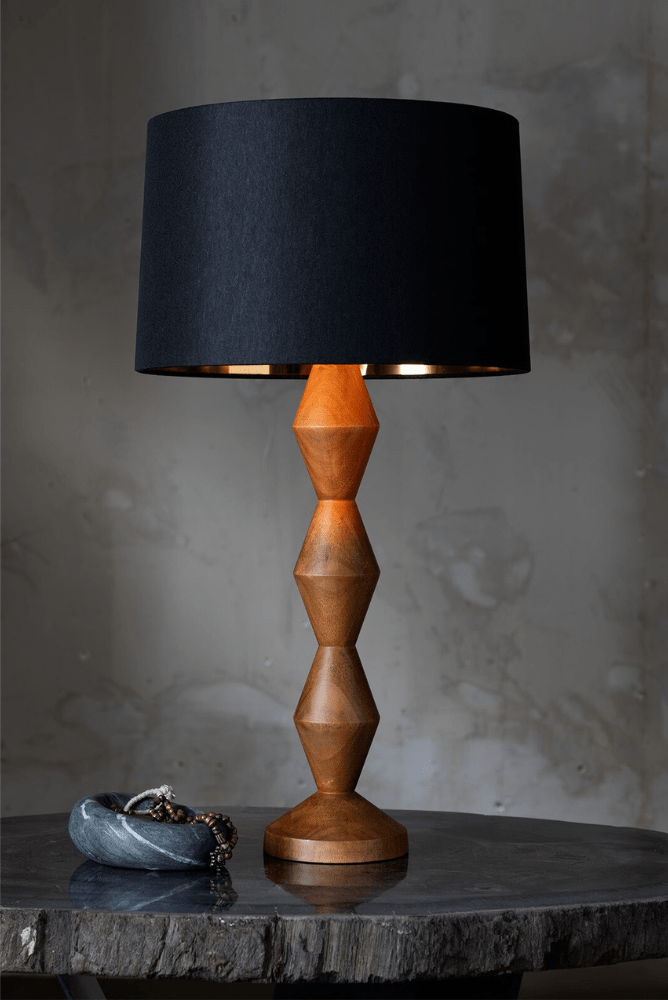 Crew Walnut Buffet Lamp Lighting