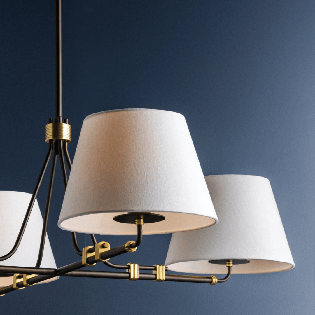 Crown Heights Chandelier Chandeliers 1064-AGB/DB