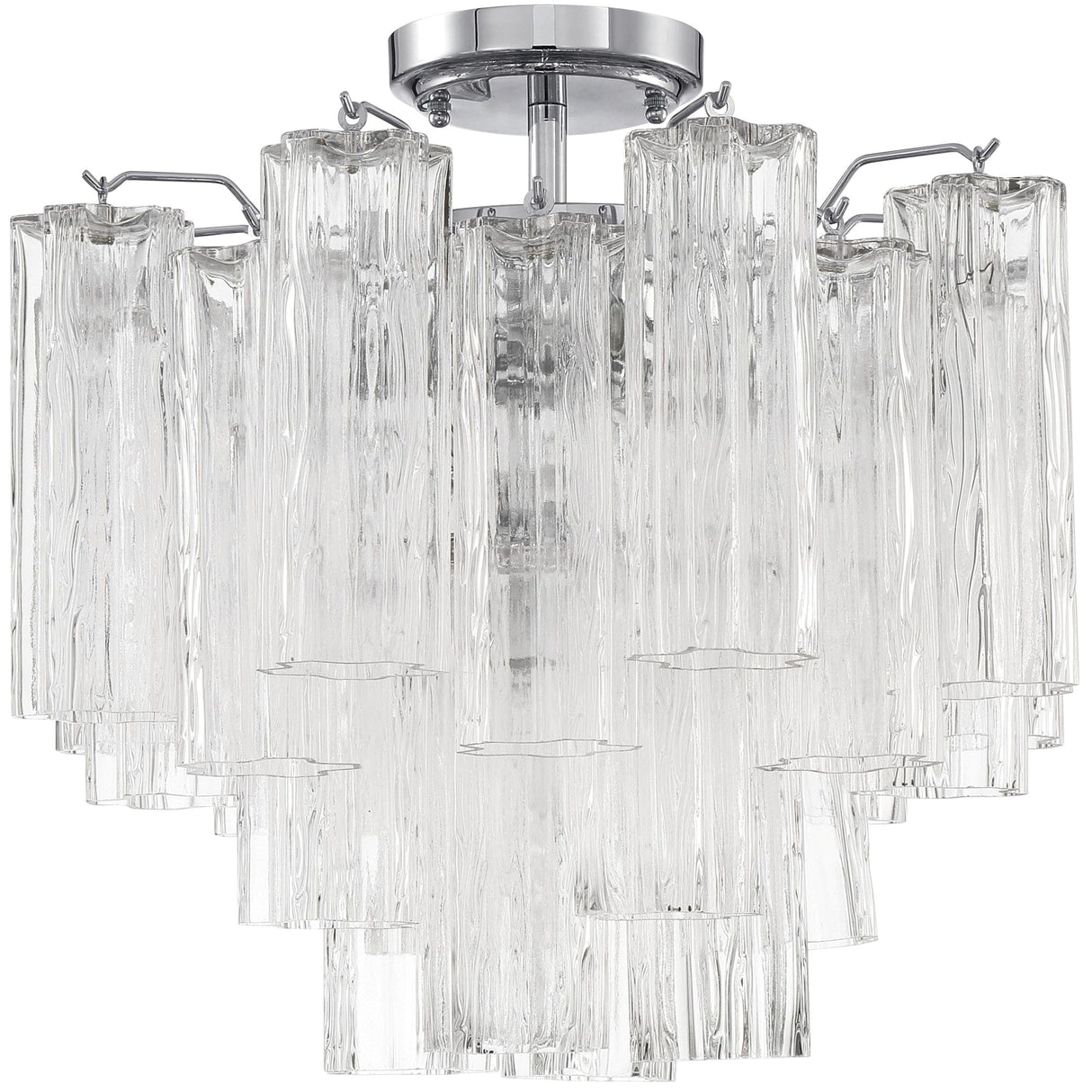 Crystorama Addis 4 Light Ceiling Mount Chandelier Chandeliers