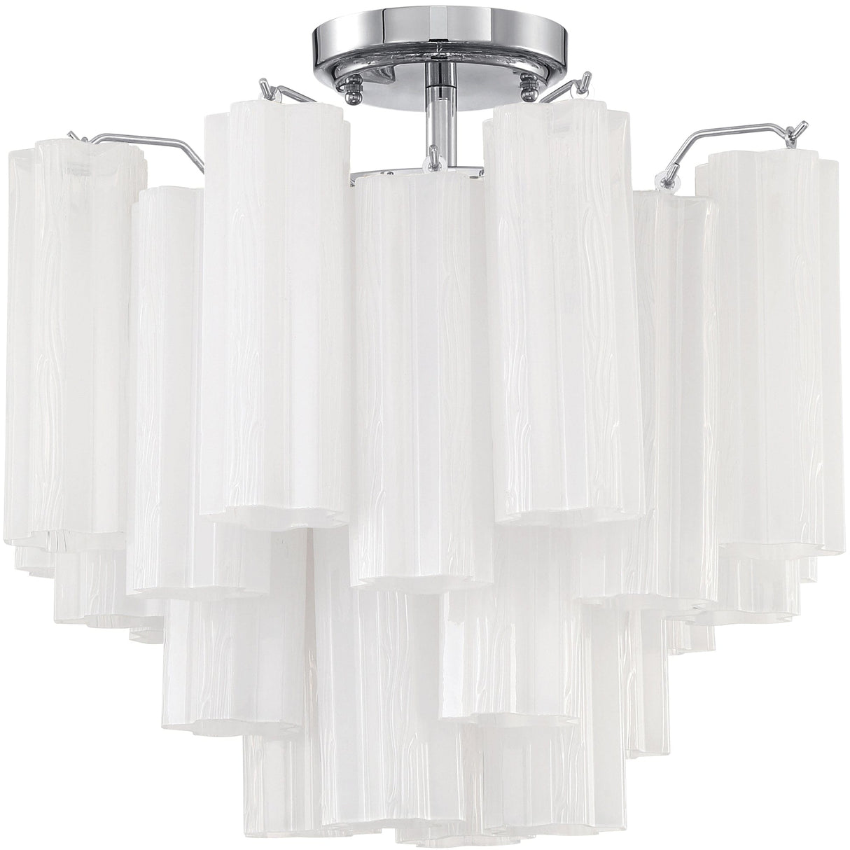 Crystorama Addis 4 Light Ceiling Mount Chandelier Chandeliers