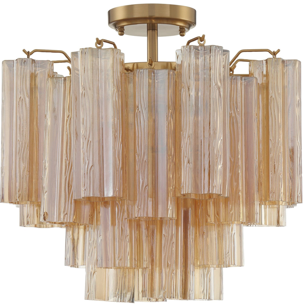 Crystorama Addis 4 Light Ceiling Mount Chandelier Chandeliers