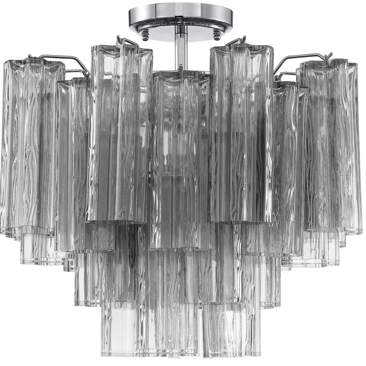 Crystorama Addis 4 Light Ceiling Mount Chandelier Chandeliers crystorama-ADD-300-CH-SM_CEILING 633779052279