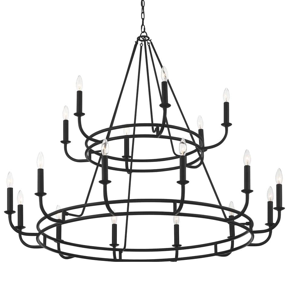 Crystorama Bailey 18 Light Chandelier Lighting
