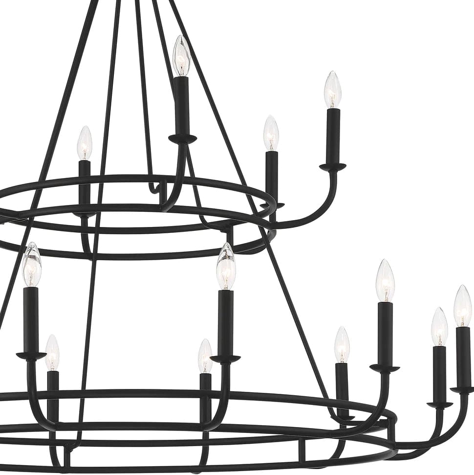 Crystorama Bailey 18 Light Chandelier Lighting