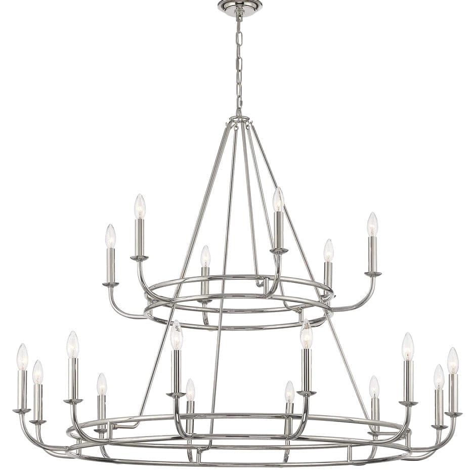 Crystorama Bailey 18 Light Chandelier Lighting