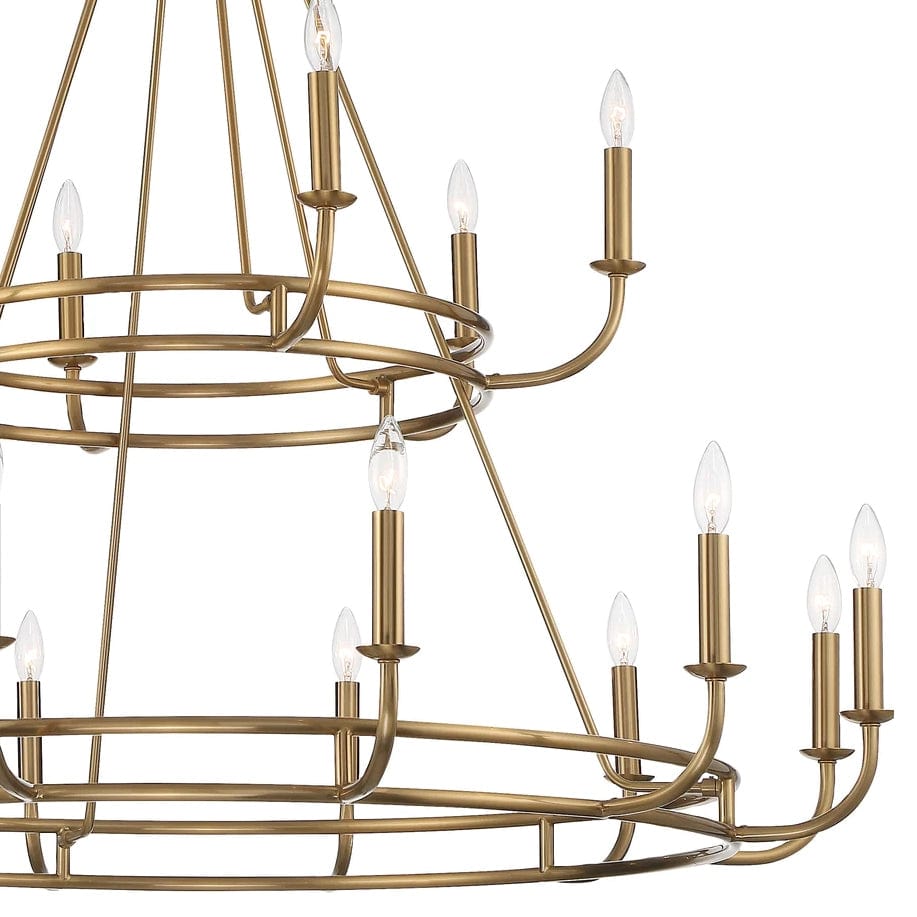Crystorama Bailey 18 Light Chandelier Lighting