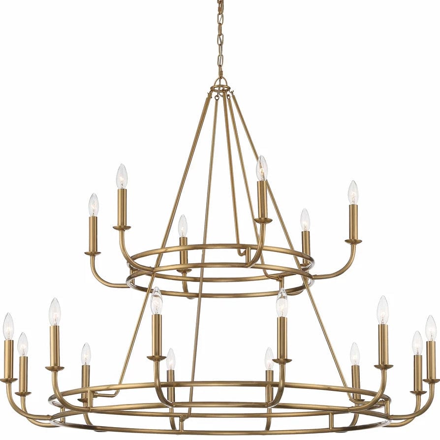 Crystorama Bailey 18 Light Chandelier Lighting