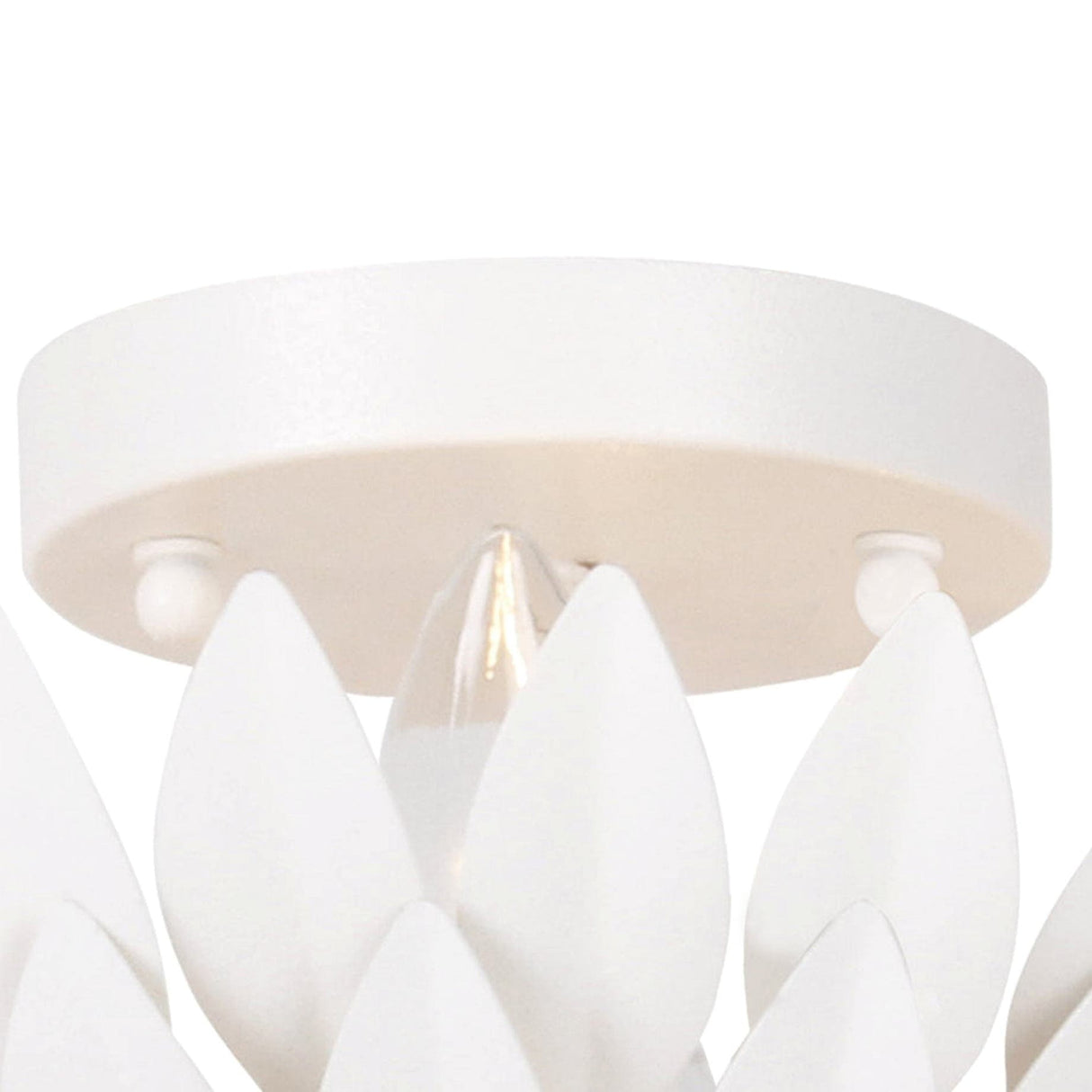 Crystorama Broche 4 Light Semi Flush Mount Ceiling Light Fixtures