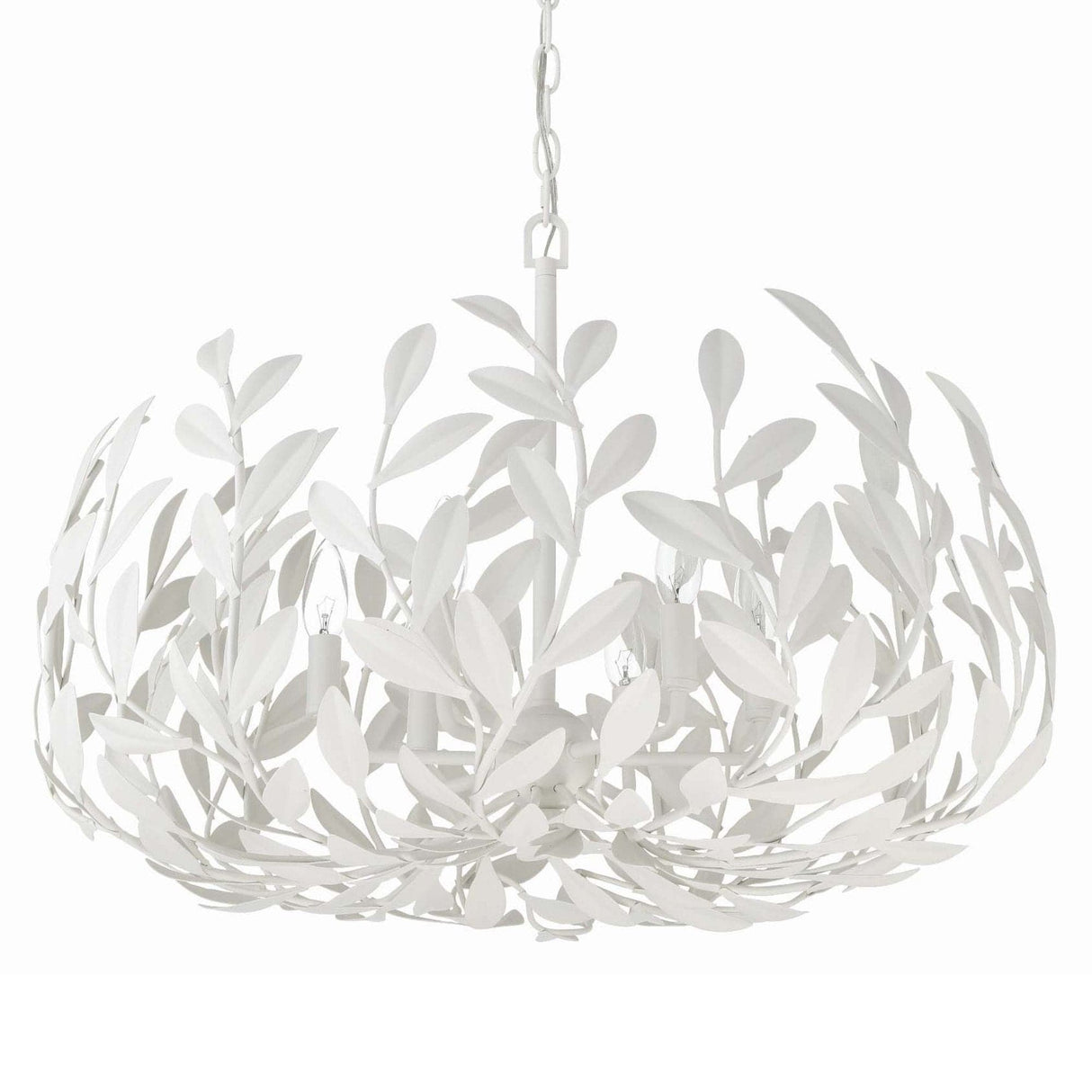 Crystorama Broche 6 Light Chandelier Chandeliers