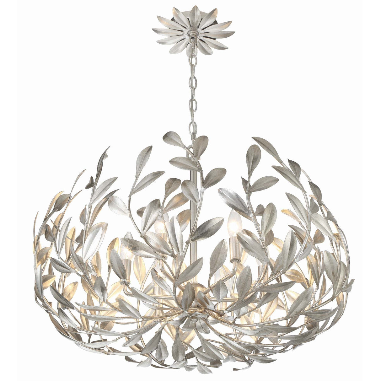 Crystorama Broche 6 Light Chandelier Chandeliers