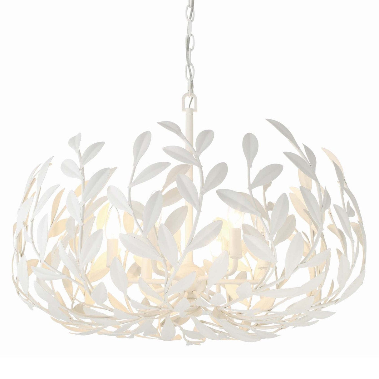 Crystorama Broche 6 Light Chandelier Chandeliers
