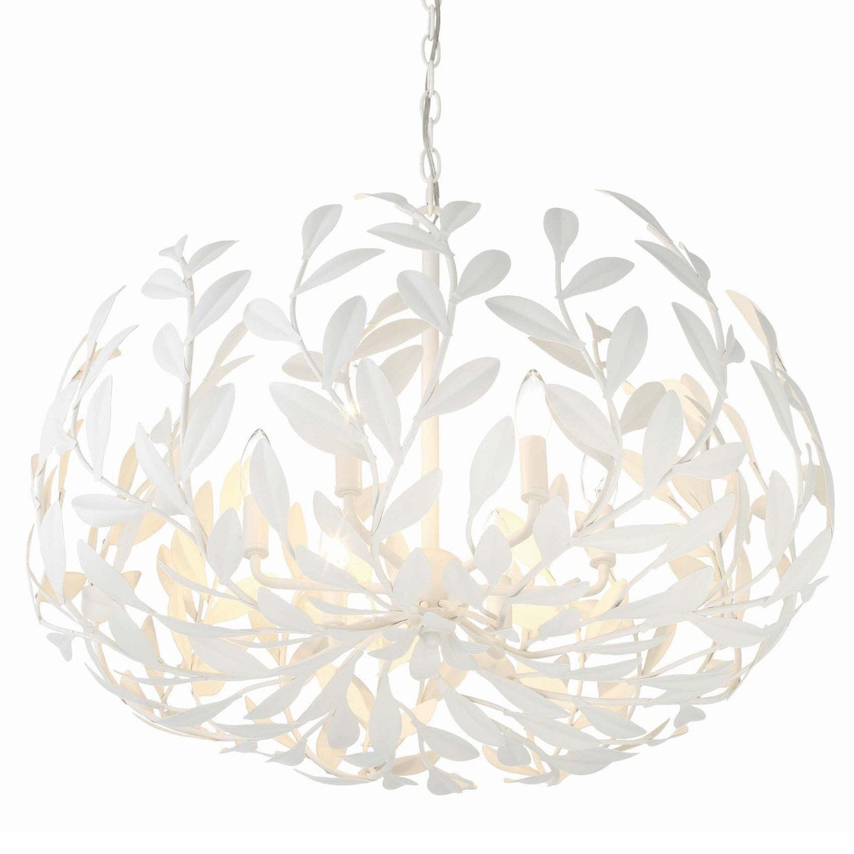Crystorama Broche 6 Light Chandelier Chandeliers
