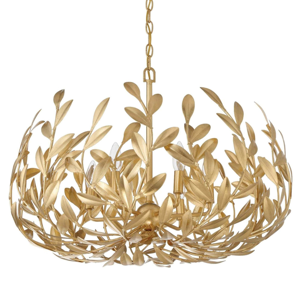 Crystorama Broche 6 Light Chandelier Chandeliers