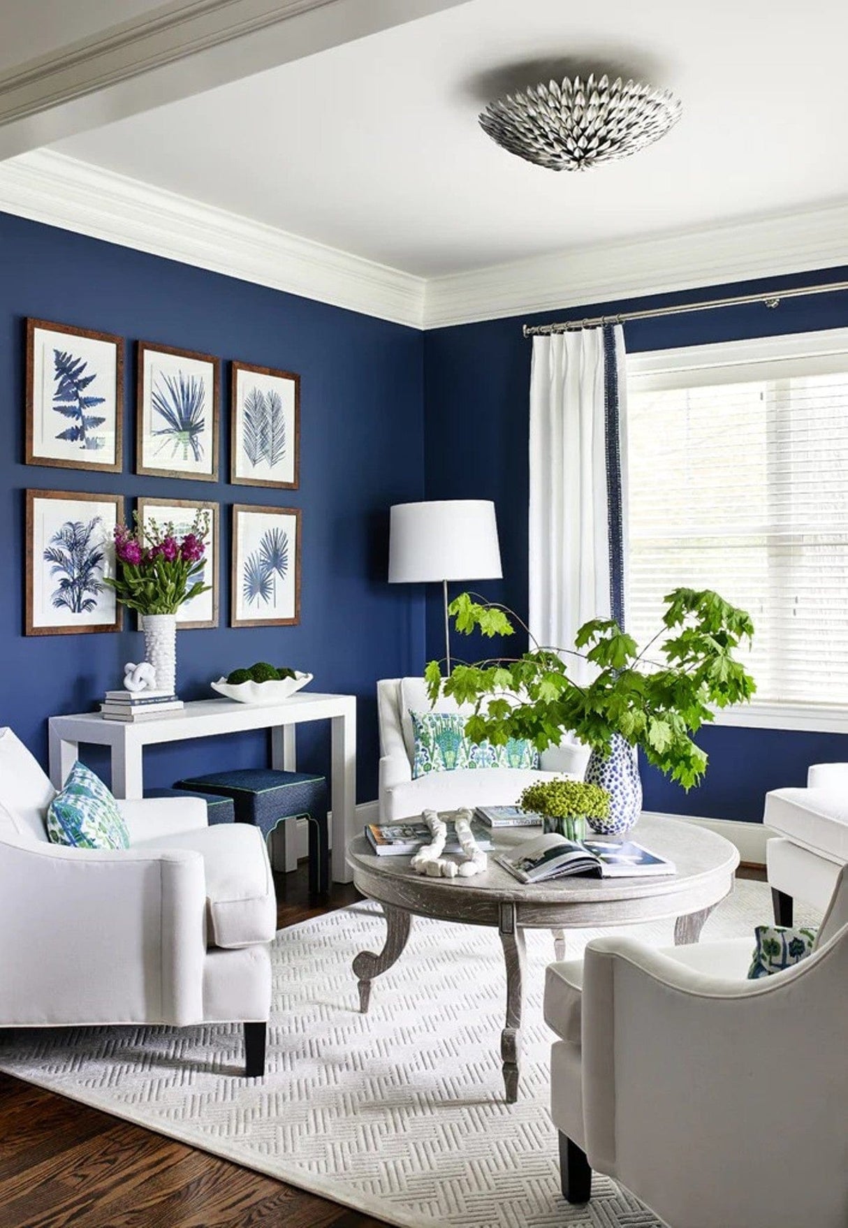 Crystorama Broche 6 Light Flush Mount Ceiling Light Fixtures