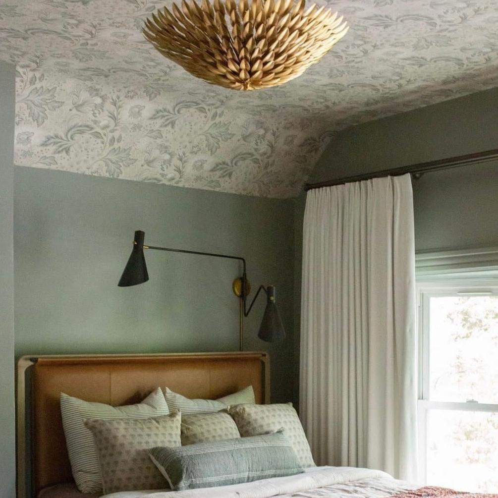 Crystorama Broche 6 Light Flush Mount Ceiling Light Fixtures