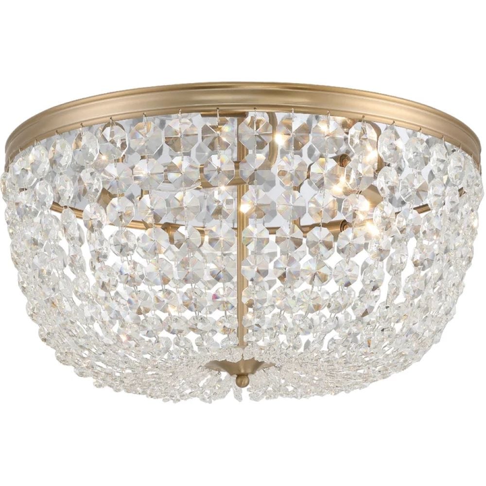 Crystorama Nola Ceiling Mount Ceiling Light Fixtures