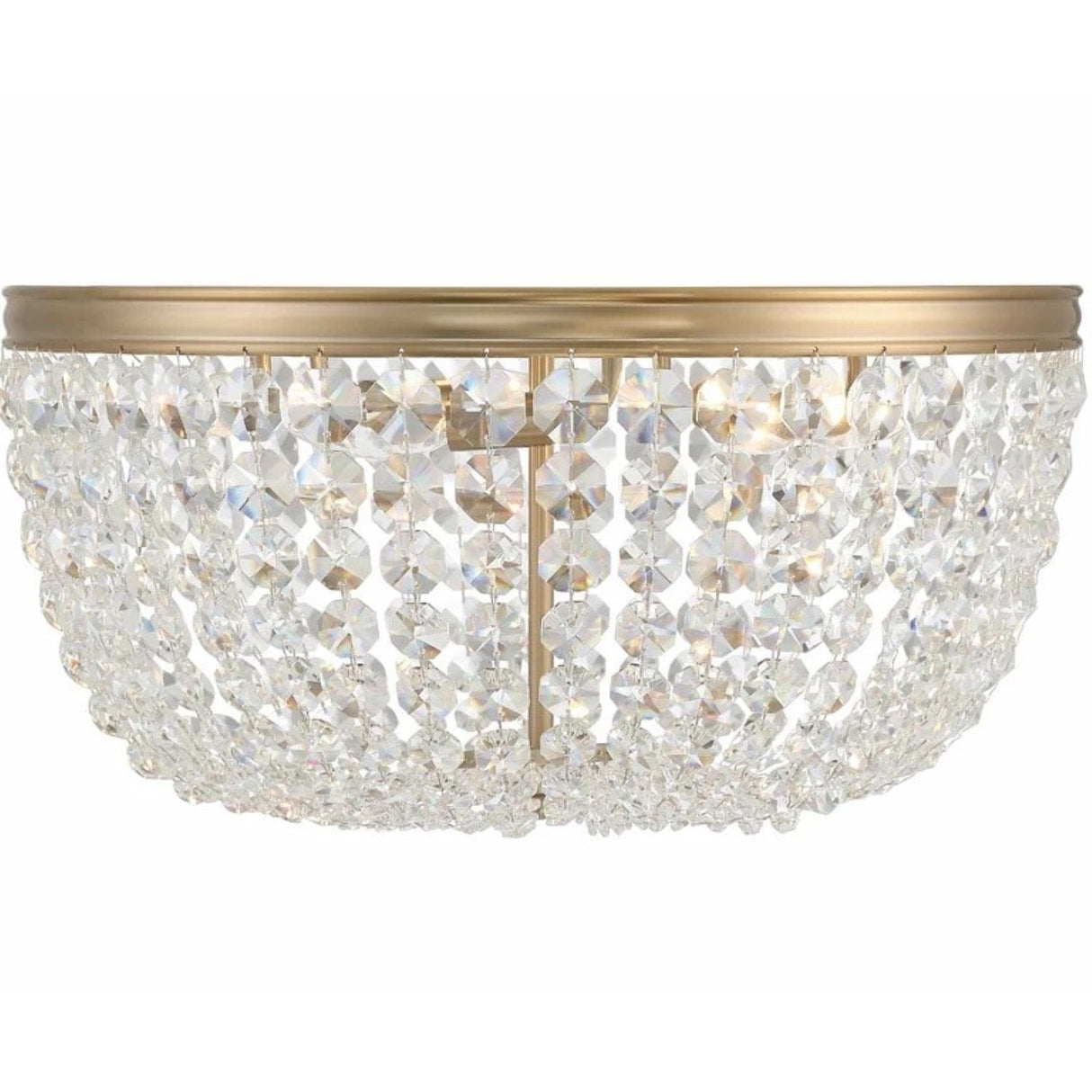 Crystorama Nola Ceiling Mount Ceiling Light Fixtures