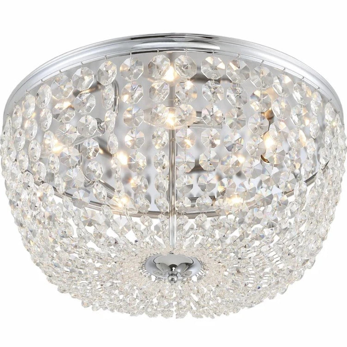 Crystorama Nola Ceiling Mount Ceiling Light Fixtures