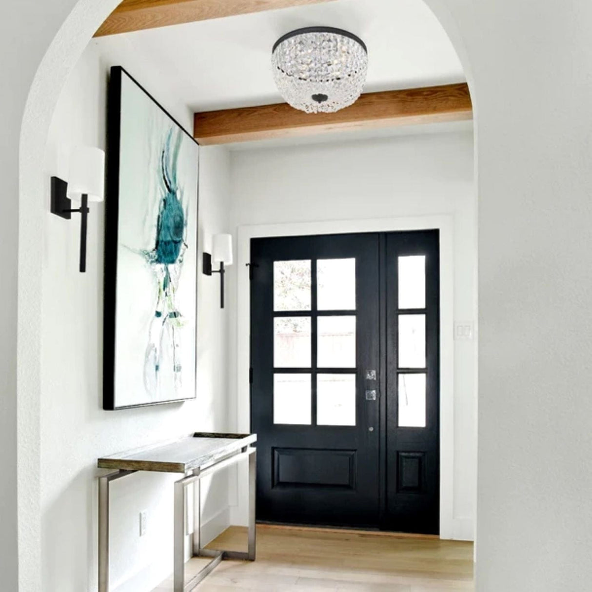 Crystorama Nola Ceiling Mount Ceiling Light Fixtures