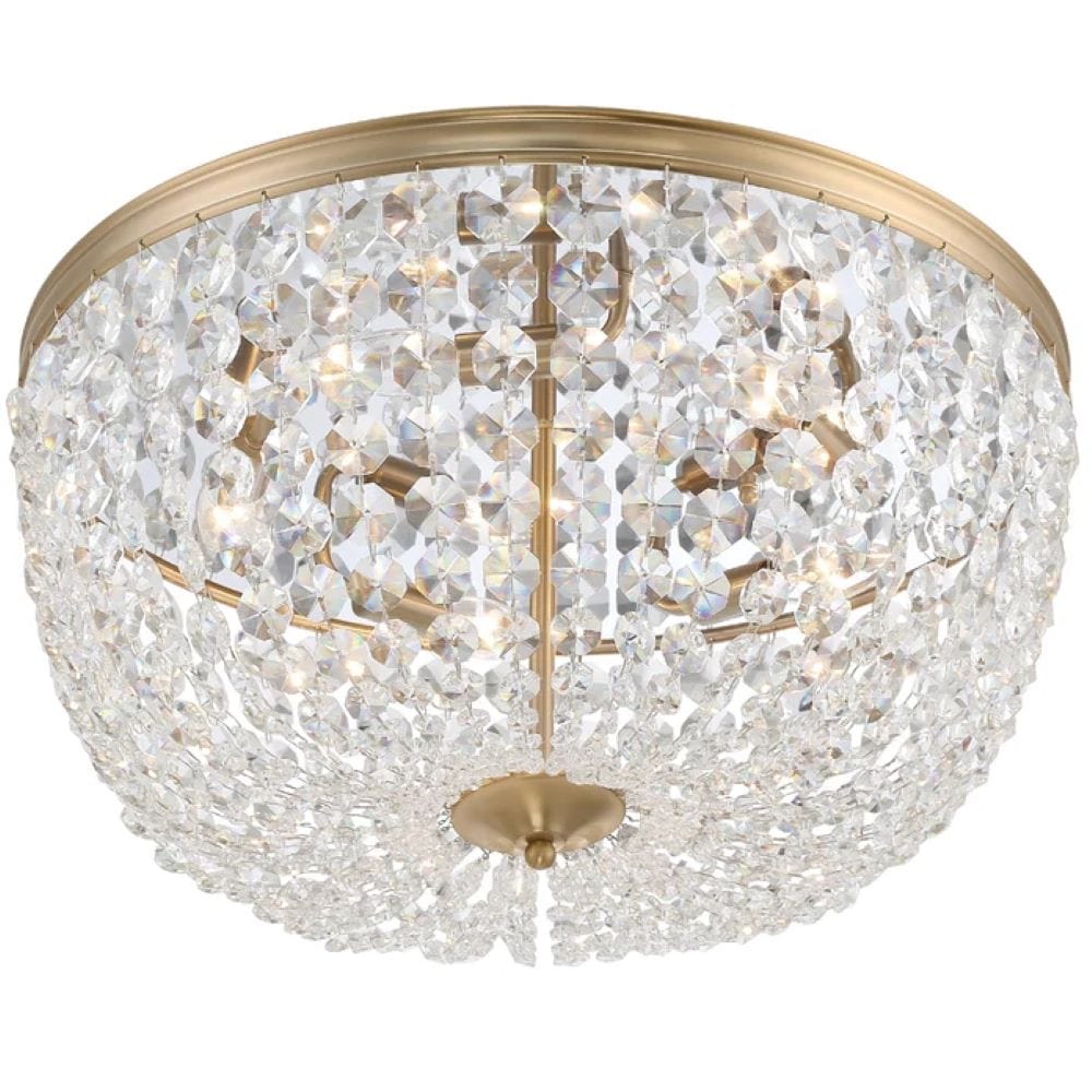 Crystorama Nola Ceiling Mount Ceiling Light Fixtures
