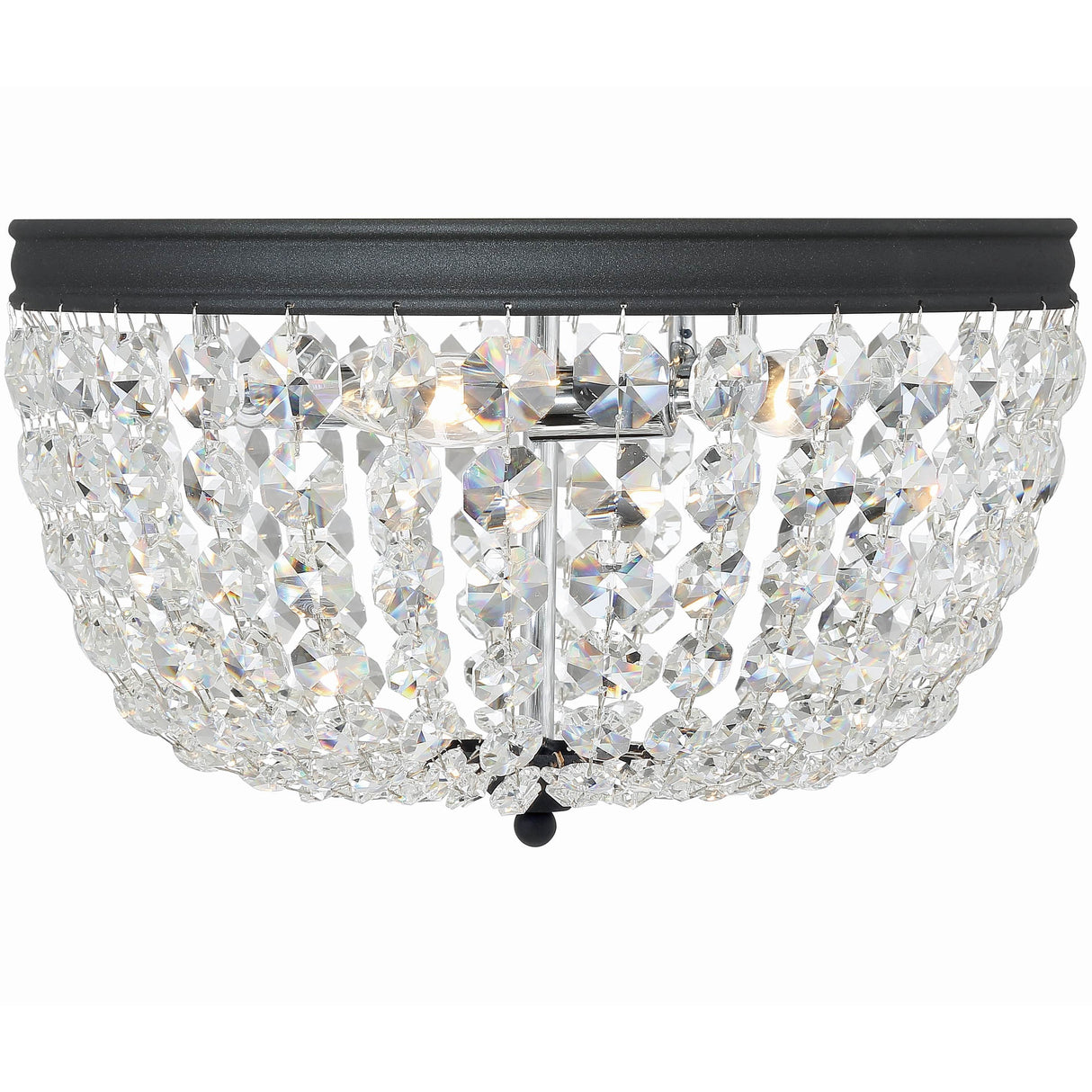 Crystorama Nola Ceiling Mount Ceiling Light Fixtures